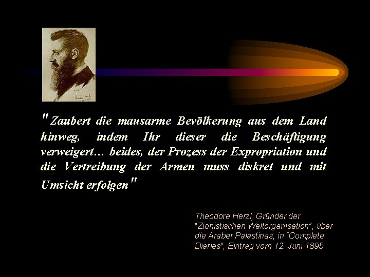 "Zaubert die mausarme Bevölkerung aus dem Land hinweg, indem Ihr dieser die Beschäftigung verweigert…