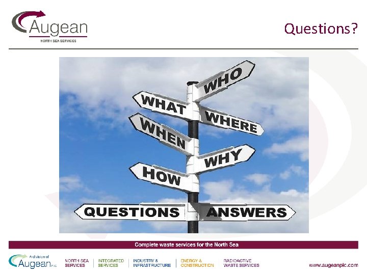 Questions? 