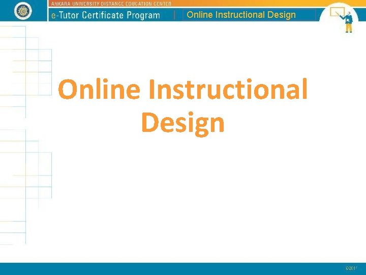 Online Instructional Design 