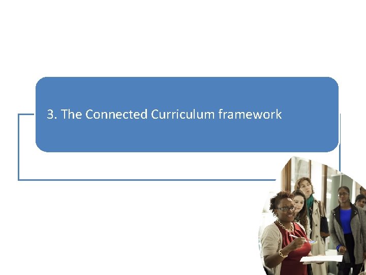 Overview 3. The Connected Curriculum framework 