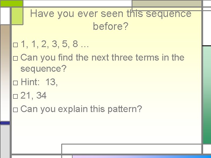 8 1 Sequences And Series Essential Questions How