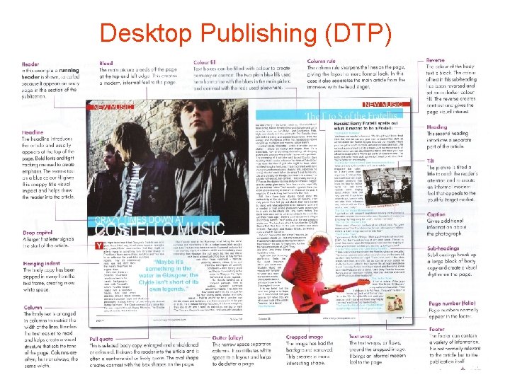 technical department boclair academy Desk Top Publishing Desktop