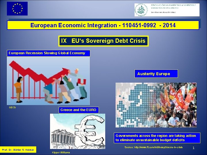 European Economic Integration 110451 0992 2014 IX EUs