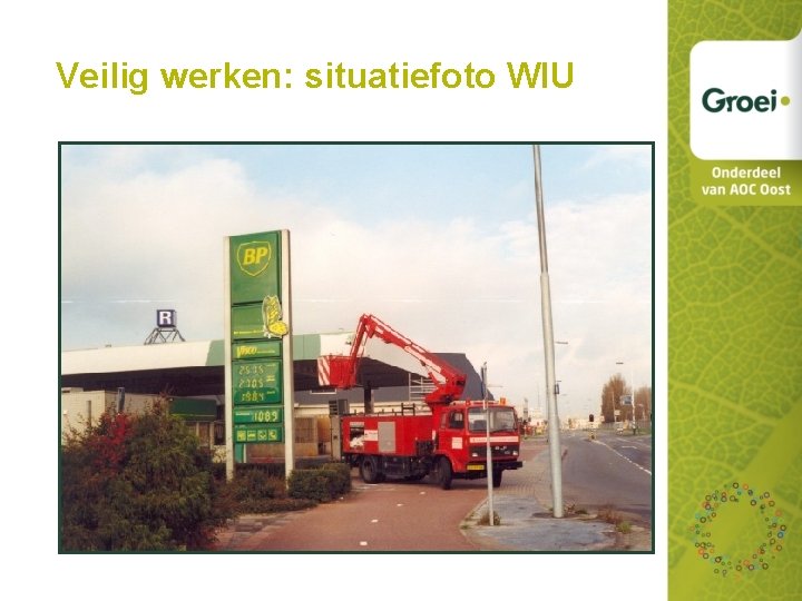 Veilig werken: situatiefoto WIU 