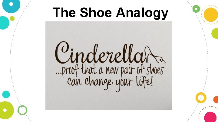 The Shoe Analogy 