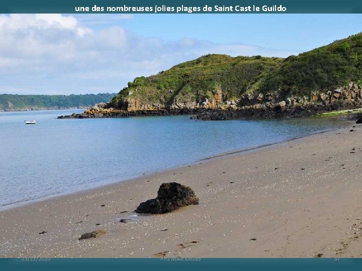 une des nombreuses jolies plages de Saint Cast le Guildo 23/11/2020 PPS Mauricette 3