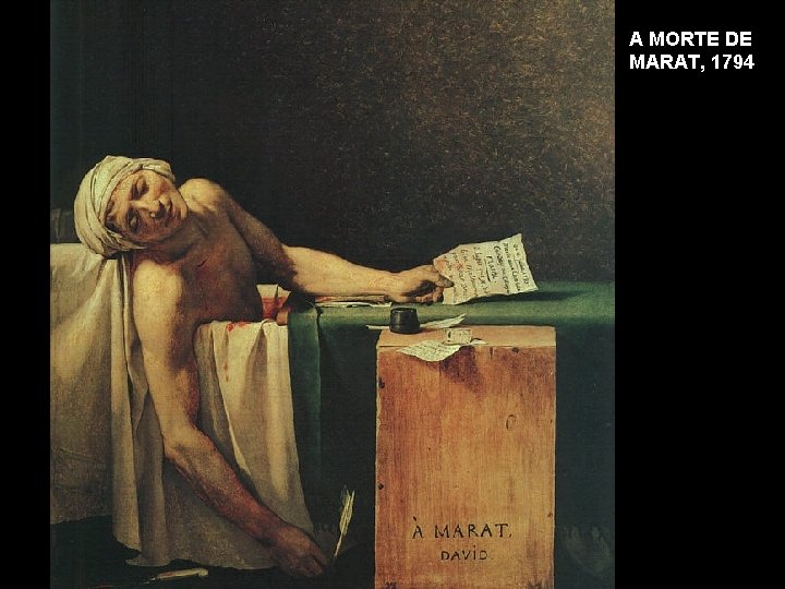 A MORTE DE MARAT, 1794 