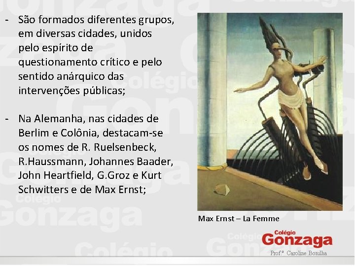 - São formados diferentes grupos, em diversas cidades, unidos pelo espírito de questionamento crítico - São formados diferentes grupos, em diversas cidades, unidos pelo espírito de questionamento crítico