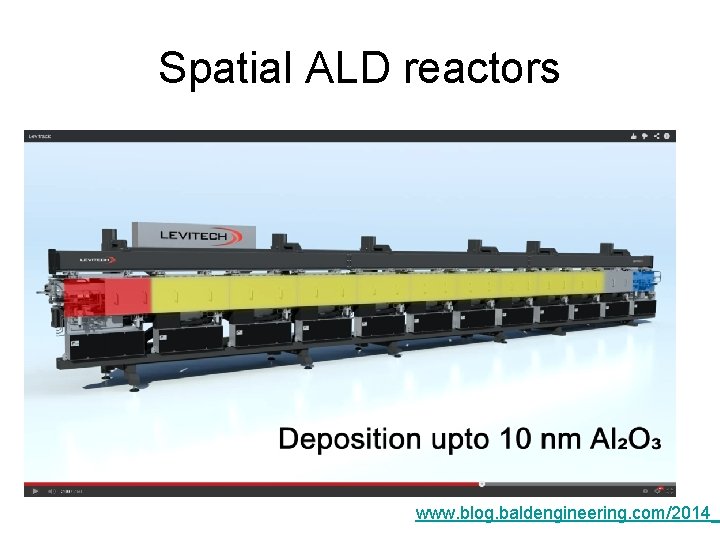 Spatial ALD reactors www. blog. baldengineering. com/2014_ 