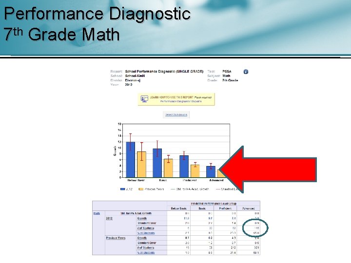Performance Diagnostic 7 th Grade Math 