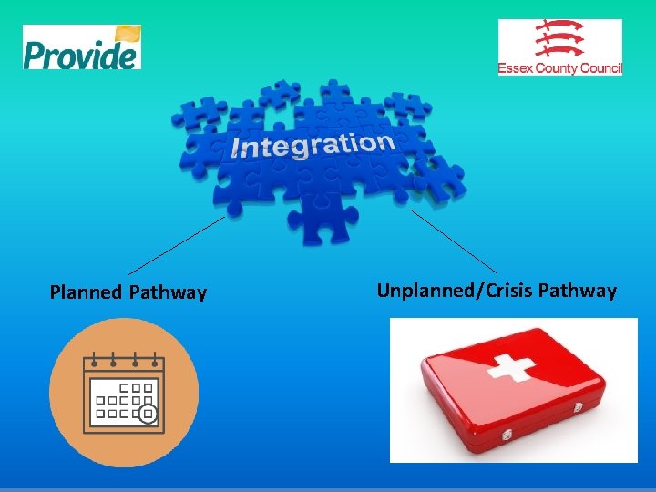 Planned Pathway Unplanned/Crisis Pathway 