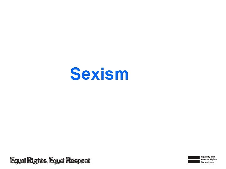 Sexism 
