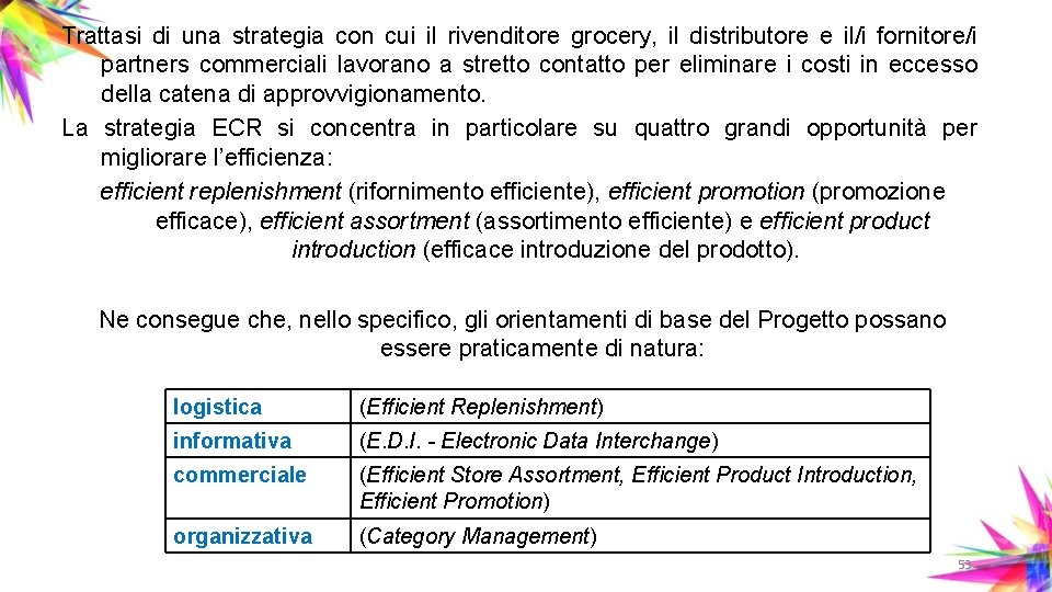 Trattasi di una strategia con cui il rivenditore grocery, il distributore e il/i fornitore/i