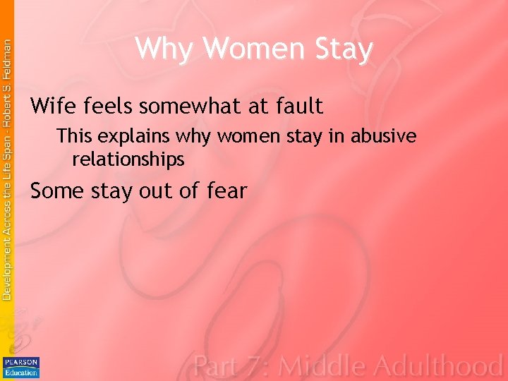 Why Women Stay Wife feels somewhat at fault This explains why women stay in Why Women Stay Wife feels somewhat at fault This explains why women stay in