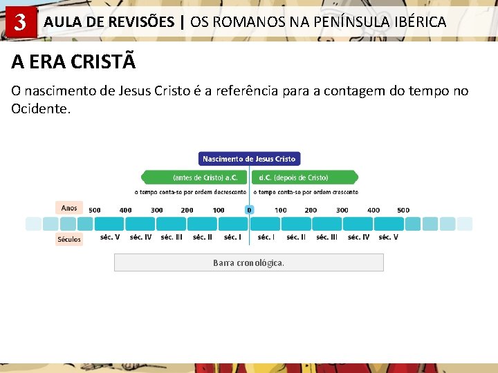 3 AULA DE REVISÕES | OS ROMANOS NA PENÍNSULA IBÉRICA A ERA CRISTÃ O