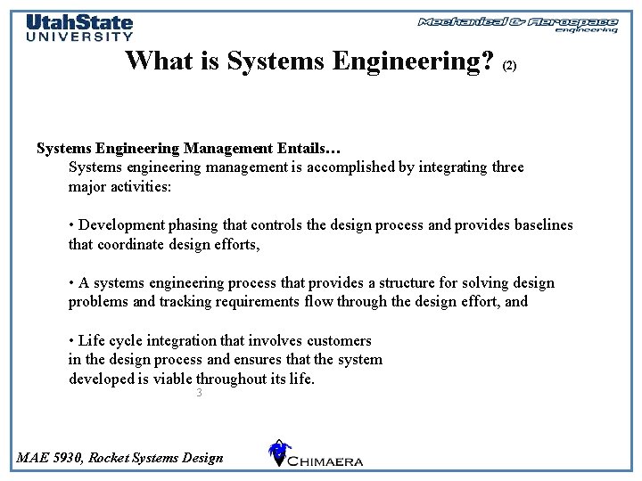 Engineering Management System Design ESDM Senior Design Project Systems Engineering I Sellers