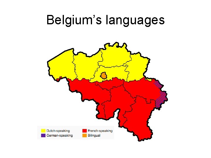 Belgium’s languages 