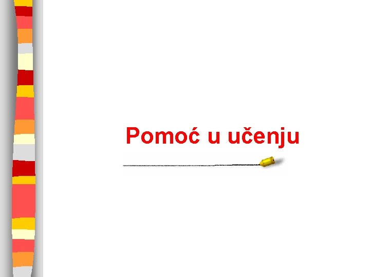 Pomoć u učenju 