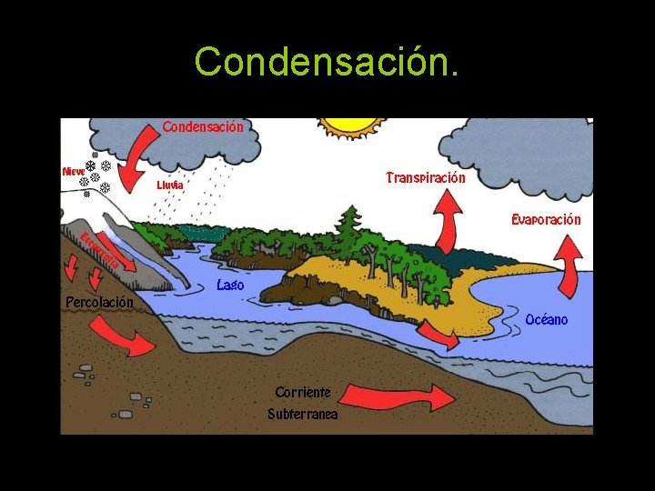 Condensación. 