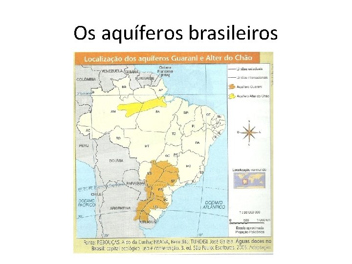 Os aquíferos brasileiros 