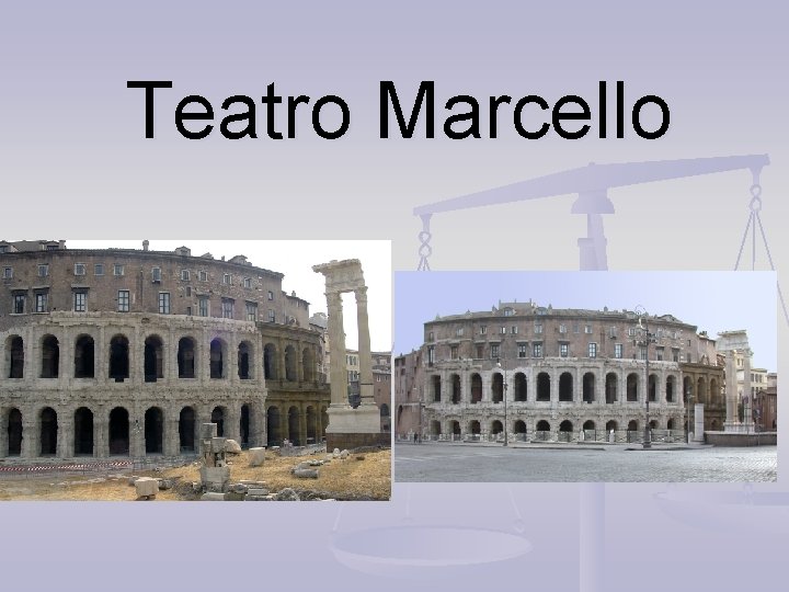 Teatro Marcello 