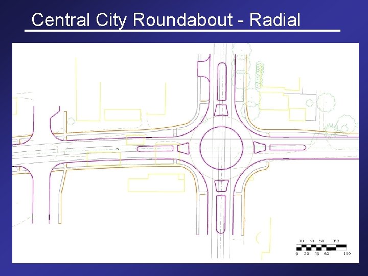 Central City Roundabout - Radial 