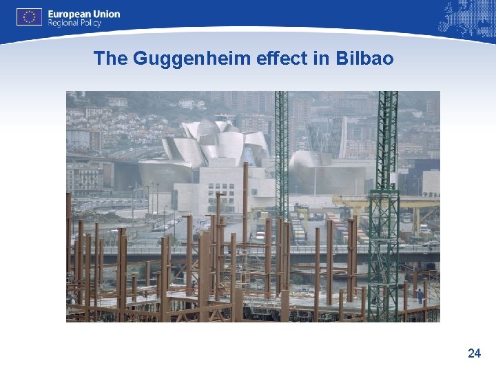 The Guggenheim effect in Bilbao 24 