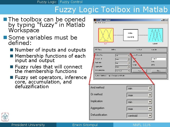 Fuzzy Logic Fuzzy Control Fuzzy Logic Toolbox in Matlab n The toolbox can be