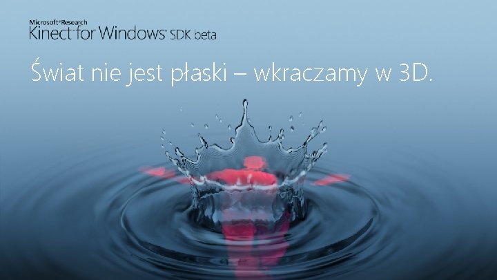 Świat nie jest płaski – wkraczamy w 3 D. 