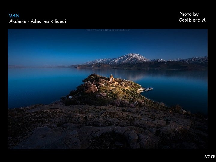 VAN Akdamar Adası ve Kilisesi Photo by Coolbiere A. NY 80 