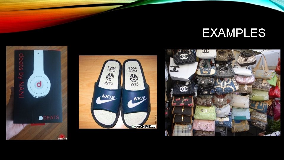 EXAMPLES EXAMPLES