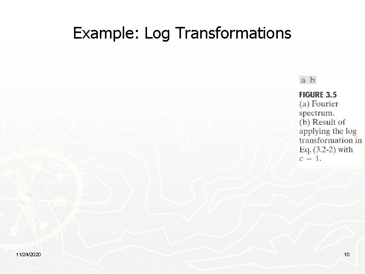Example: Log Transformations 11/24/2020 10 