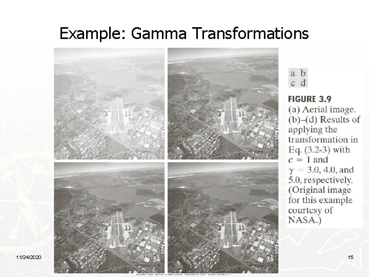 Example: Gamma Transformations 11/24/2020 15 