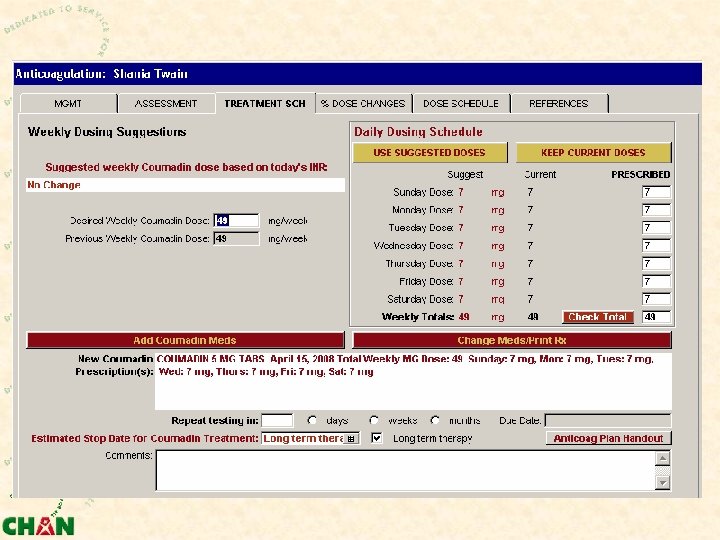 Anticoagulation Office Visit 
