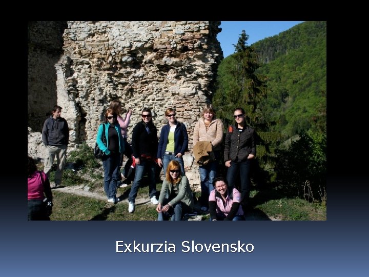 Exkurzia Slovensko 