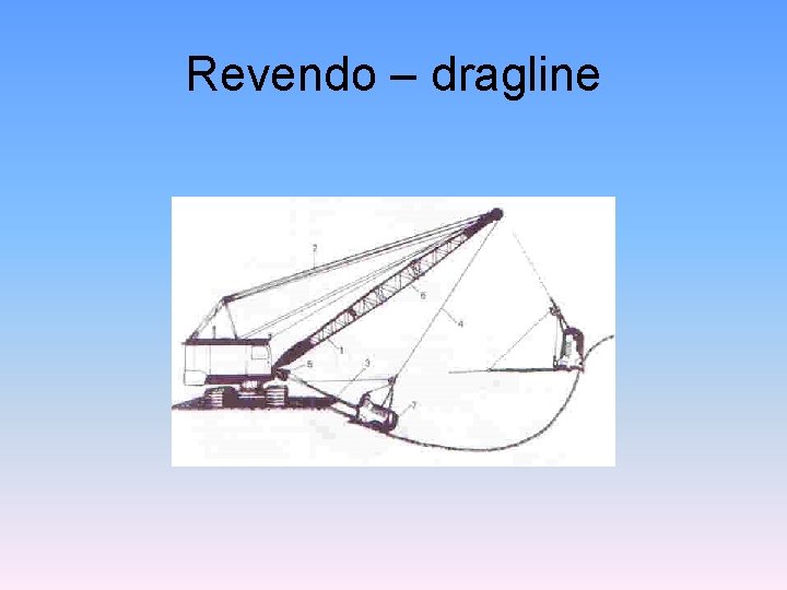 Revendo – dragline 