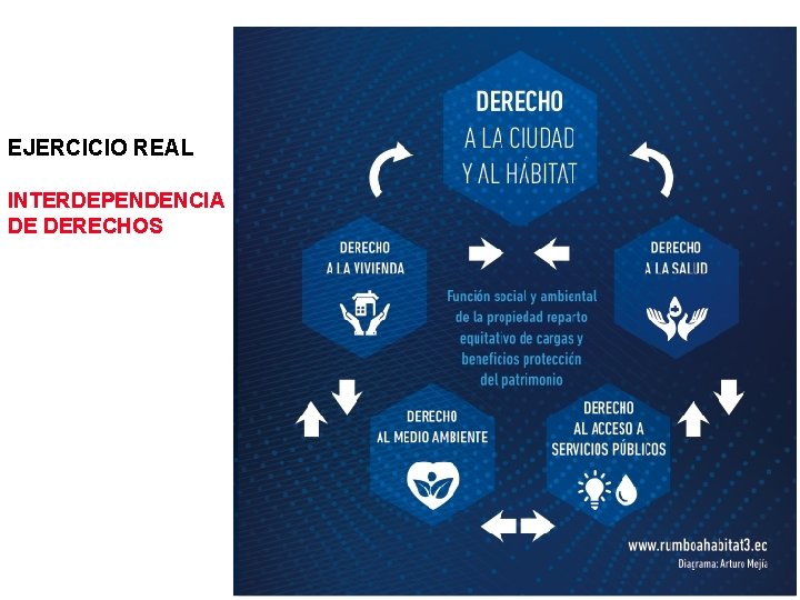 EJERCICIO REAL INTERDEPENDENCIA DE DERECHOS 