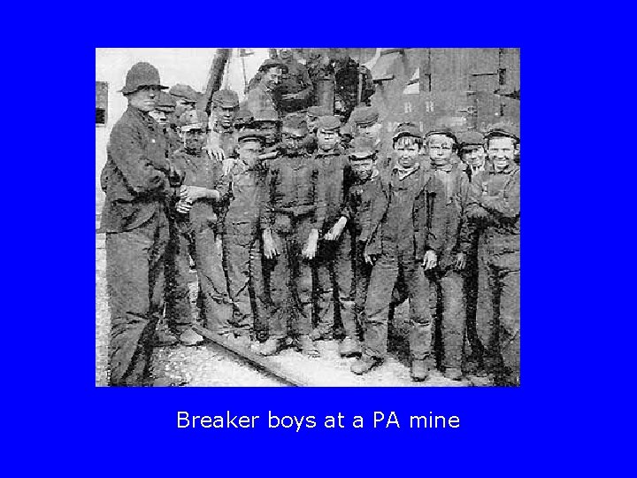 Breaker boys at a PA mine 