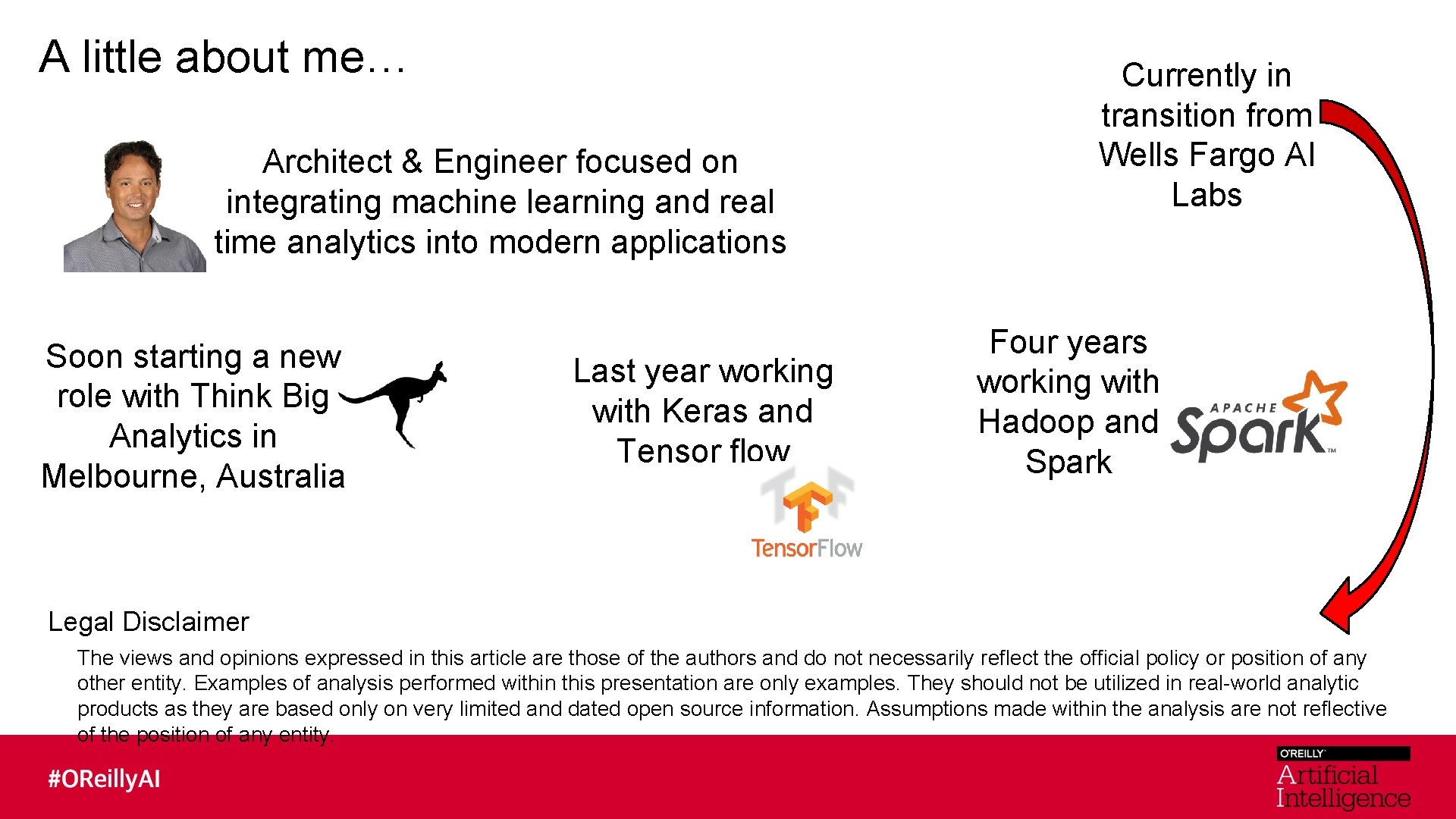 A little about me… Architect & Engineer focused on integrating machine learning and real