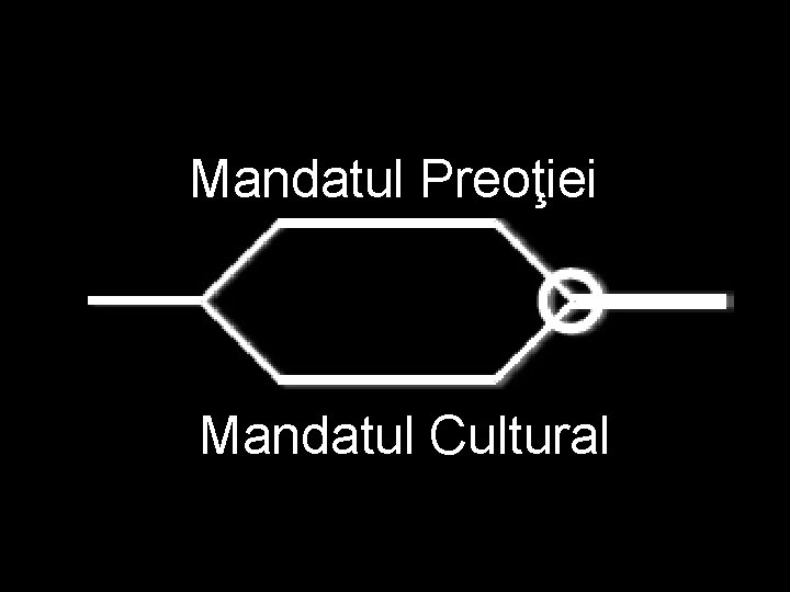 Mandatul Preoţiei Mandatul Cultural 