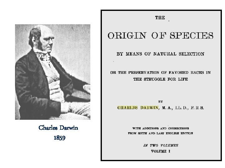 Charles Darwin 1859 