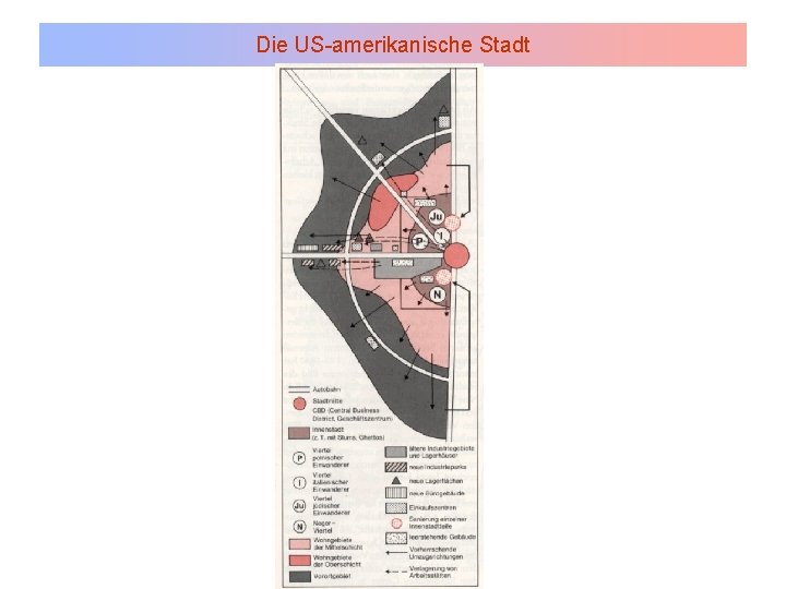 Die US-amerikanische Stadt Die US-amerikanische Stadt