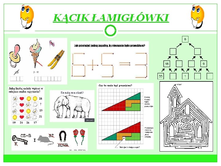 KĄCIK ŁAMIGŁÓWKI 