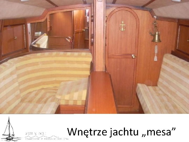 Wnętrze jachtu „mesa” 