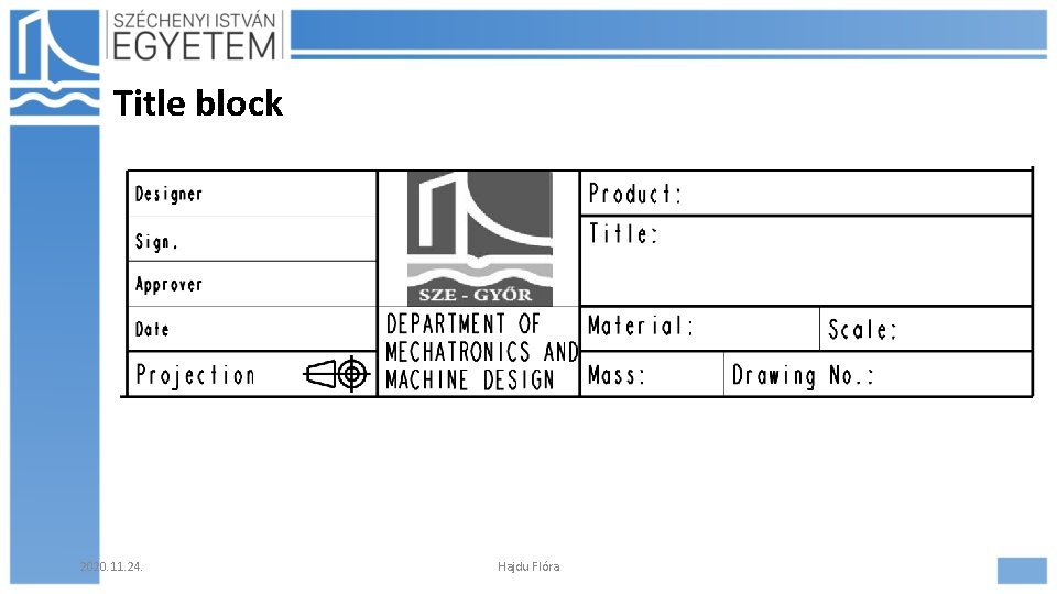 Title block 2020. 11. 24. Hajdu Flóra 