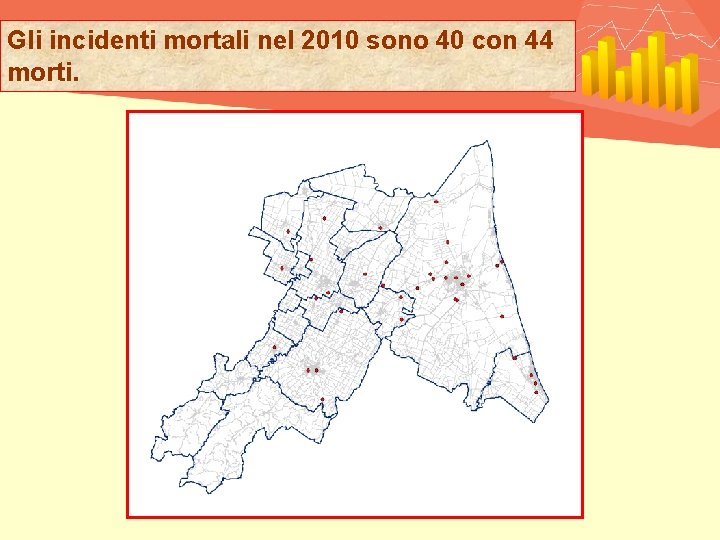 Gli incidenti mortali nel 2010 sono 40 con 44 morti. 