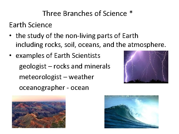 Introduction To Science Science The Information From Experimenting