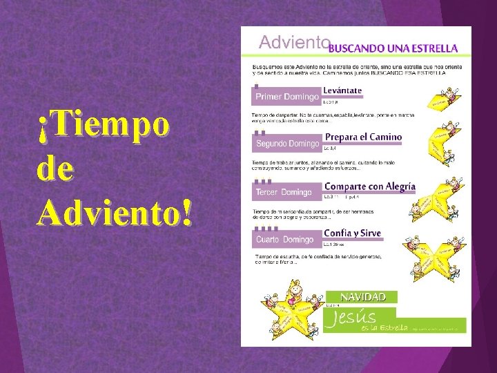 ¡Tiempo de Adviento! ¡Tiempo de Adviento!