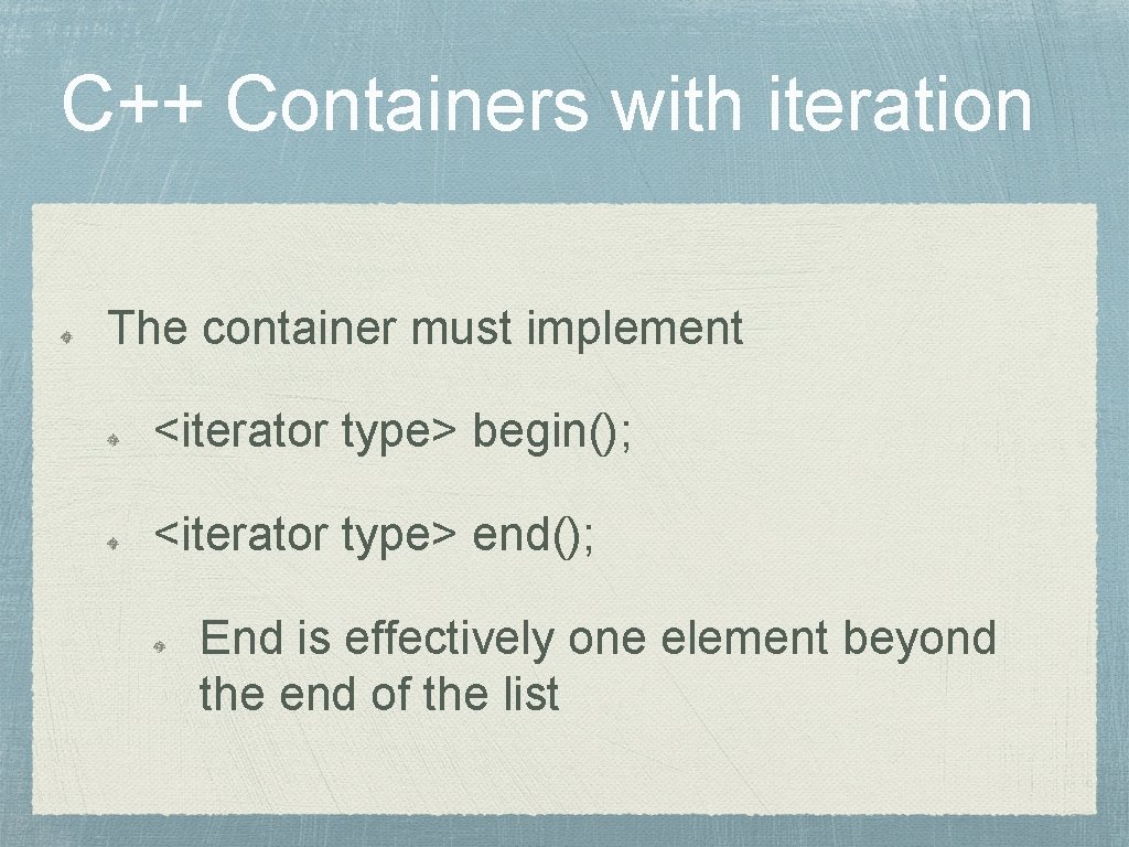 Iterators Abstracting Away The Data Structure Uphill Both