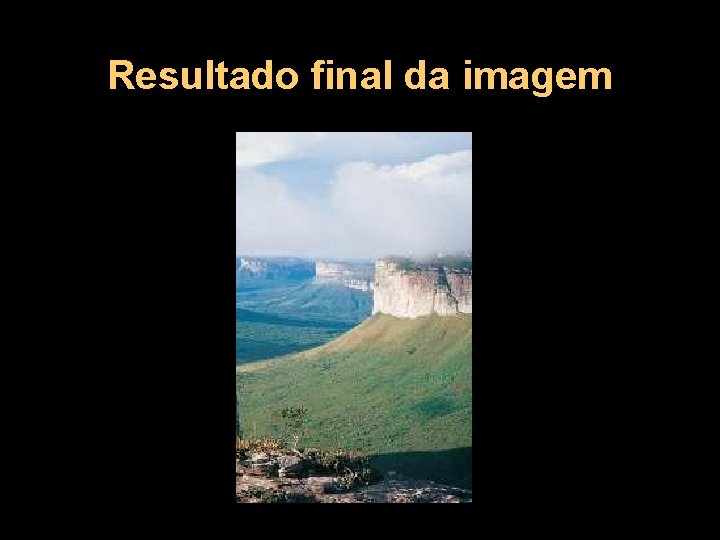 Resultado final da imagem 